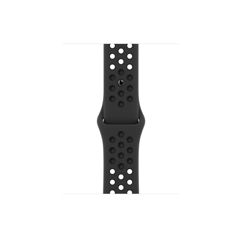 Apple ساعت هوشمند اپل Watch Nike Series 7 Sport GPS 41mm با بدنه  لومینیومی مشکی و بند نایکی مشکی